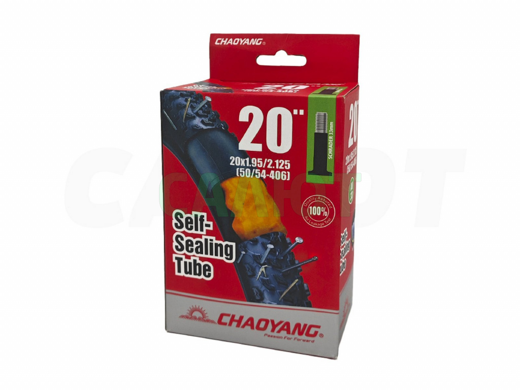 Камера велосипедная 20" 1.95/2.125 Chaoyang +гель AV33